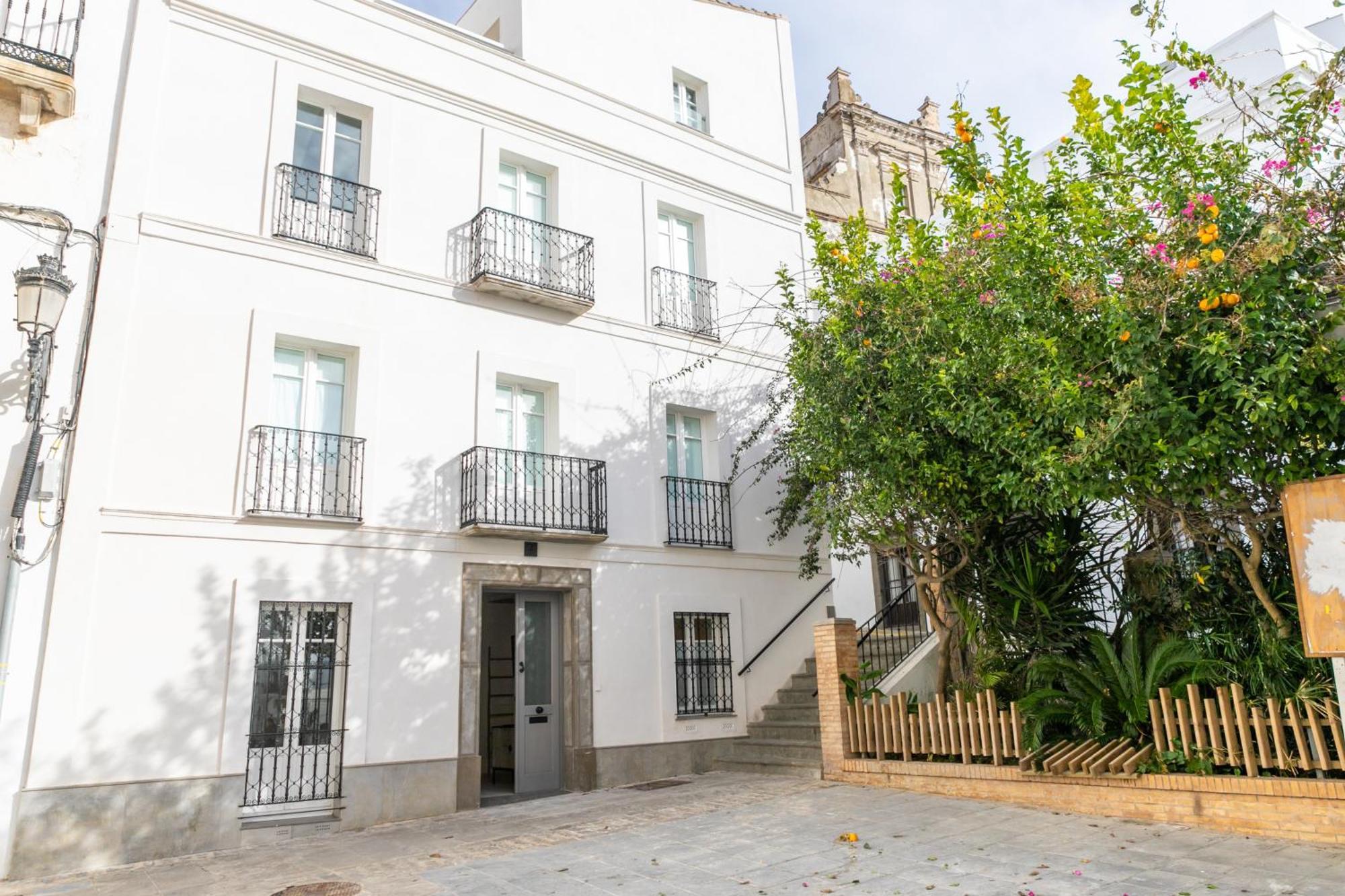 Appartement Casa Acua De Guzman - De Diseno, Casco Hist à Tarifa Extérieur photo