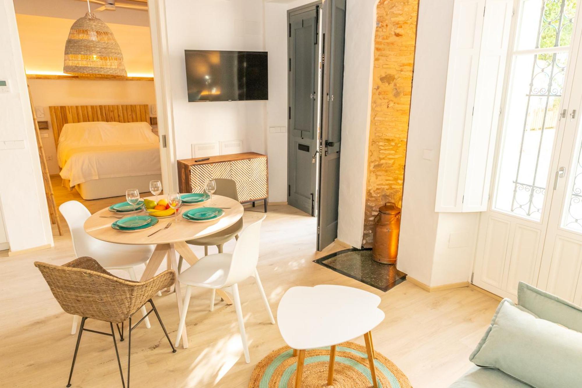 Appartement Casa Acua De Guzman - De Diseno, Casco Hist à Tarifa Extérieur photo